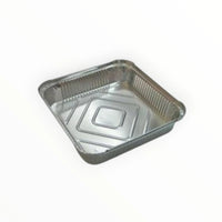 9x9x1.5 Foil Container Base FreshPack Solutions Ltd