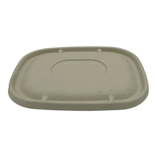 Bagasse Lids for 1100ml Rectangle Container FreshPack Solutions Ltd