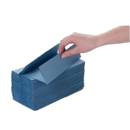 Blue C-Fold 1ply Hand Towel FreshPack Solutions Ltd