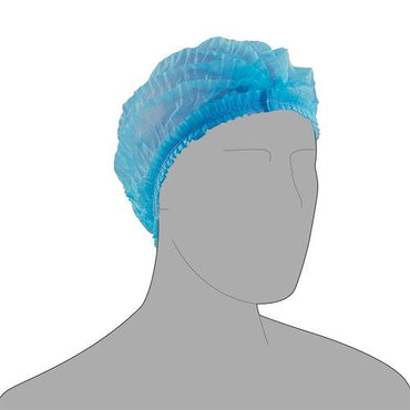 Blue Disposable Mob Cap FreshPack Solutions Ltd