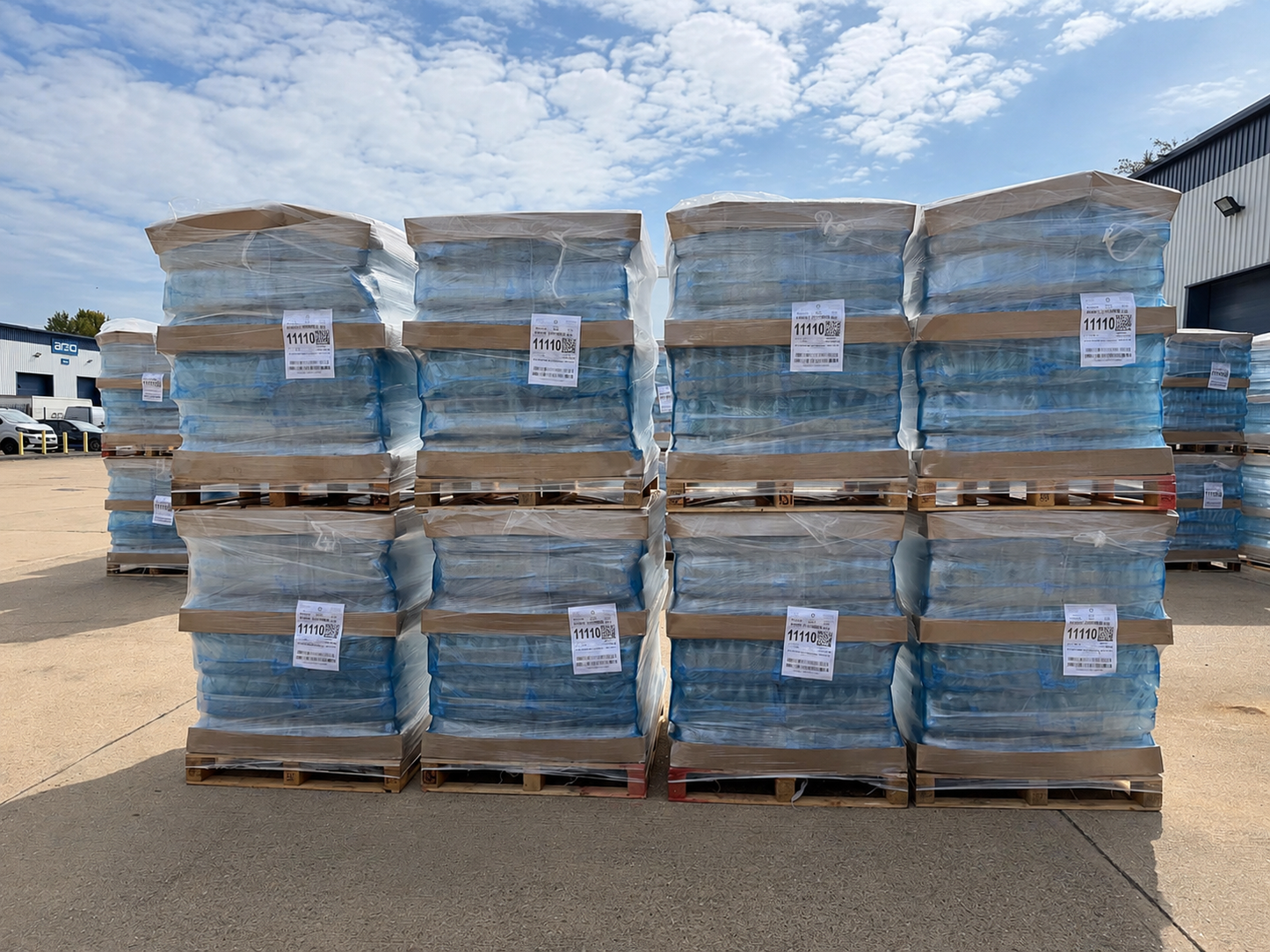 500ml Clear PET Plastic Bottles- Pallet Deal FreshPack Solutions Ltd