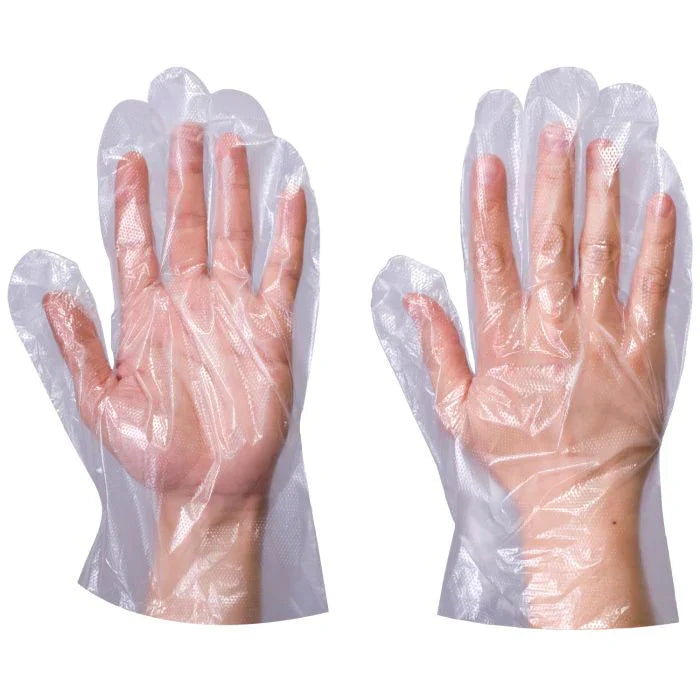 Clear Polythene Gloves (One Size) FreshPack Solutions Ltd