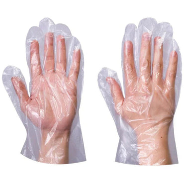 Clear Polythene Gloves (One Size) FreshPack Solutions Ltd