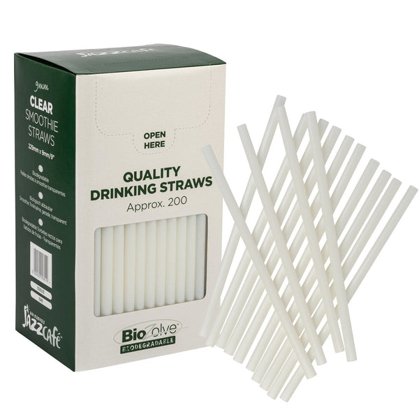 Compostable PLA Smoothie Straws FreshPack Solutions Ltd
