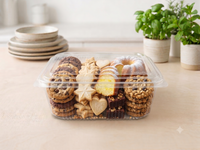 Rectangular Hinged Plastic Food Containers – 750cc to 2000cc FreshPack Solutions Ltd