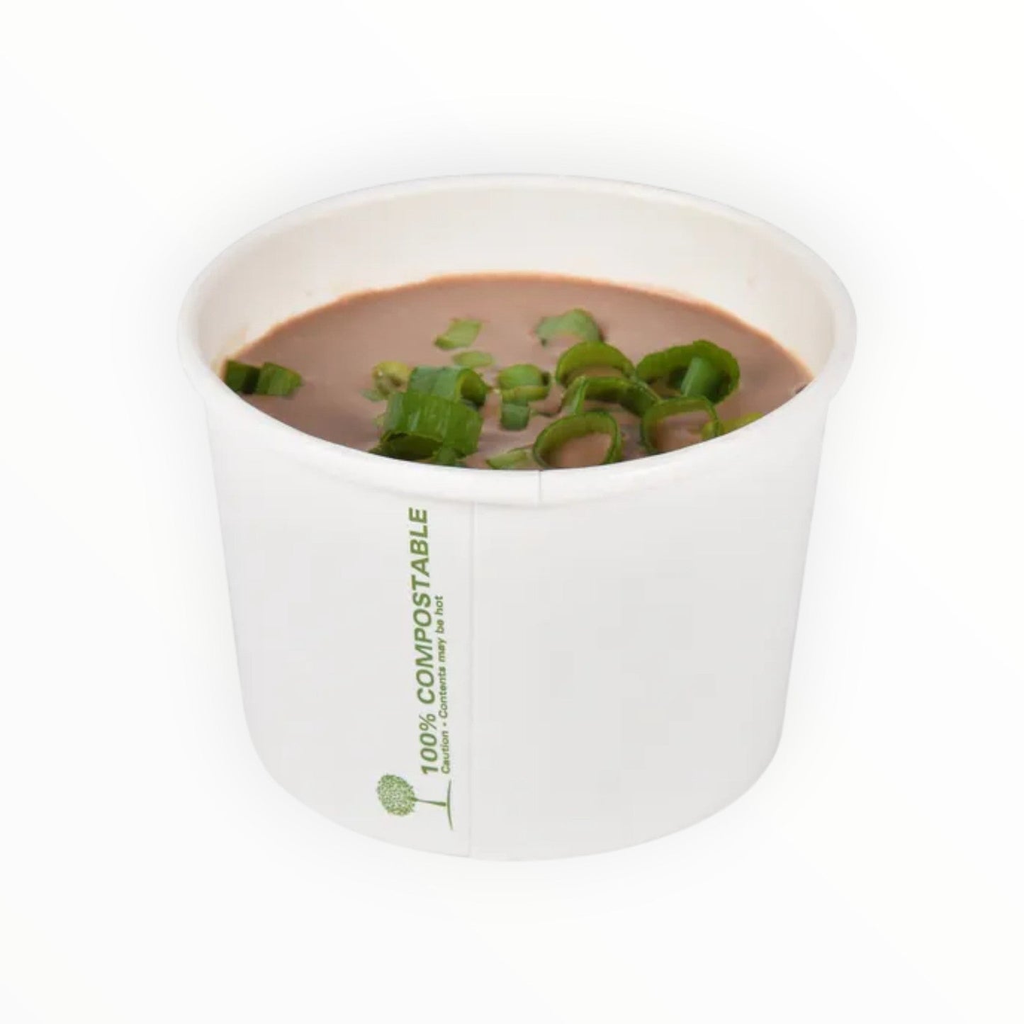 Ingeo White Compostable Soup Containers( 3 Sizes) FreshPack Solutions Ltd