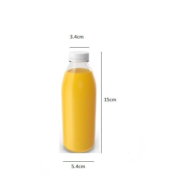 250ml Clear Plastic Bottles with Caps FreshPack Solutions Ltd