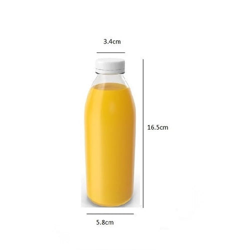 330ml Clear Plastic Bottles with Caps