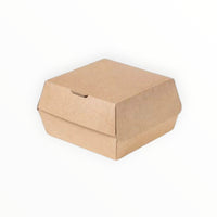 Kraft Clamshell Burger Box FreshPack Solutions Ltd