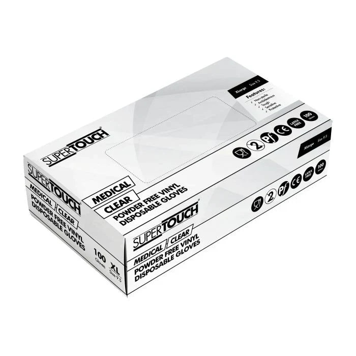 Small Clear Vinyl P/F Gloves FreshPack Solutions Ltd