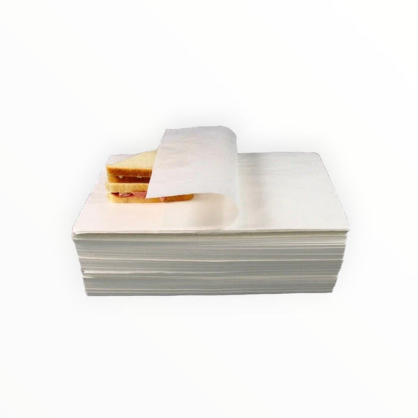 Pure Bleached Greaseproof Paper(3 Sizes) FreshPack Solutions Ltd