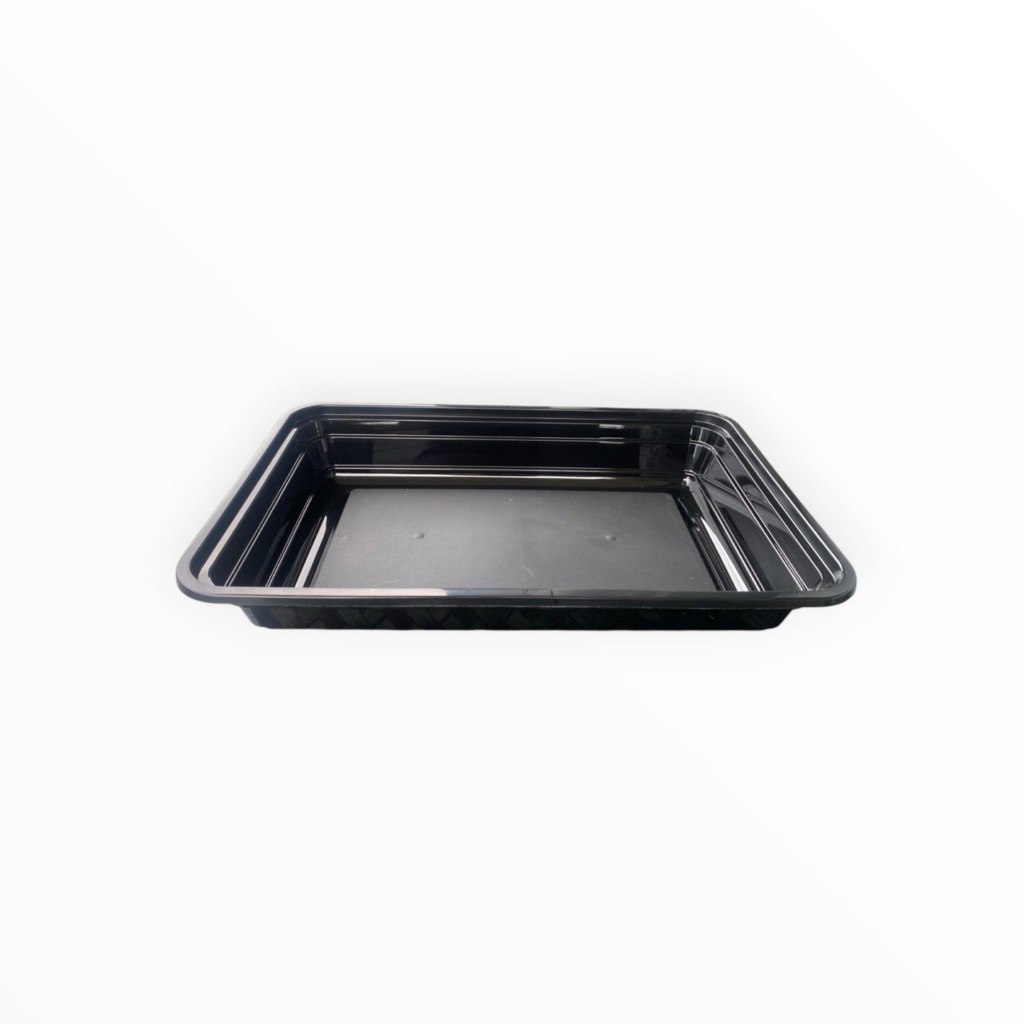 Rectangle Black Microwave Container with Clear Lid (8 Sizes) FreshPack Solutions Ltd