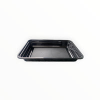Rectangle Black Microwave Container with Clear Lid (8 Sizes) FreshPack Solutions Ltd