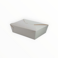 White Biodegradable Leakproof Container (6 Sizes) FreshPack Solutions Ltd
