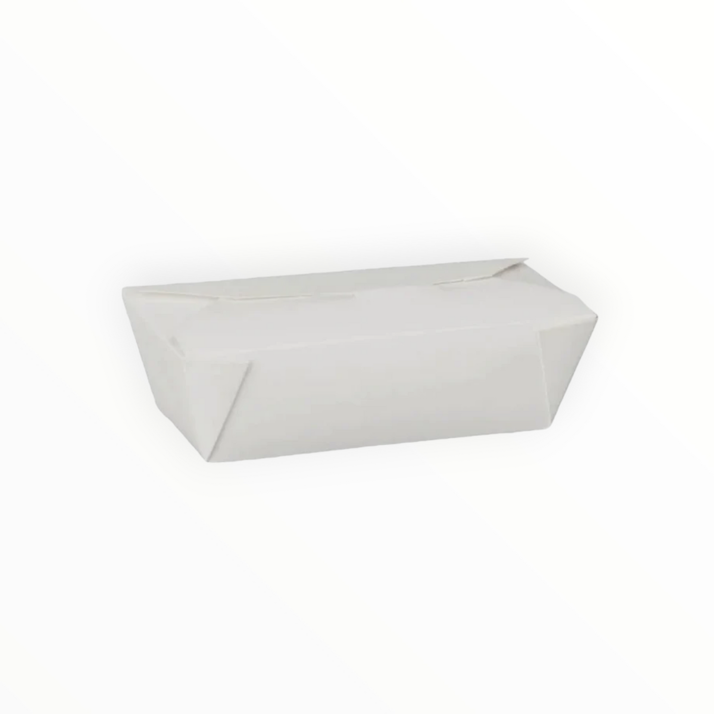 White Biodegradable Leakproof Container (6 Sizes) FreshPack Solutions Ltd