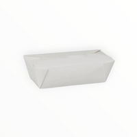White Biodegradable Leakproof Container (6 Sizes) FreshPack Solutions Ltd