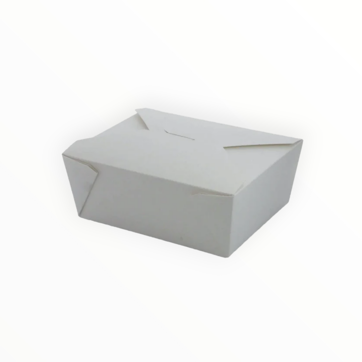 White Biodegradable Leakproof Container (6 Sizes) FreshPack Solutions Ltd