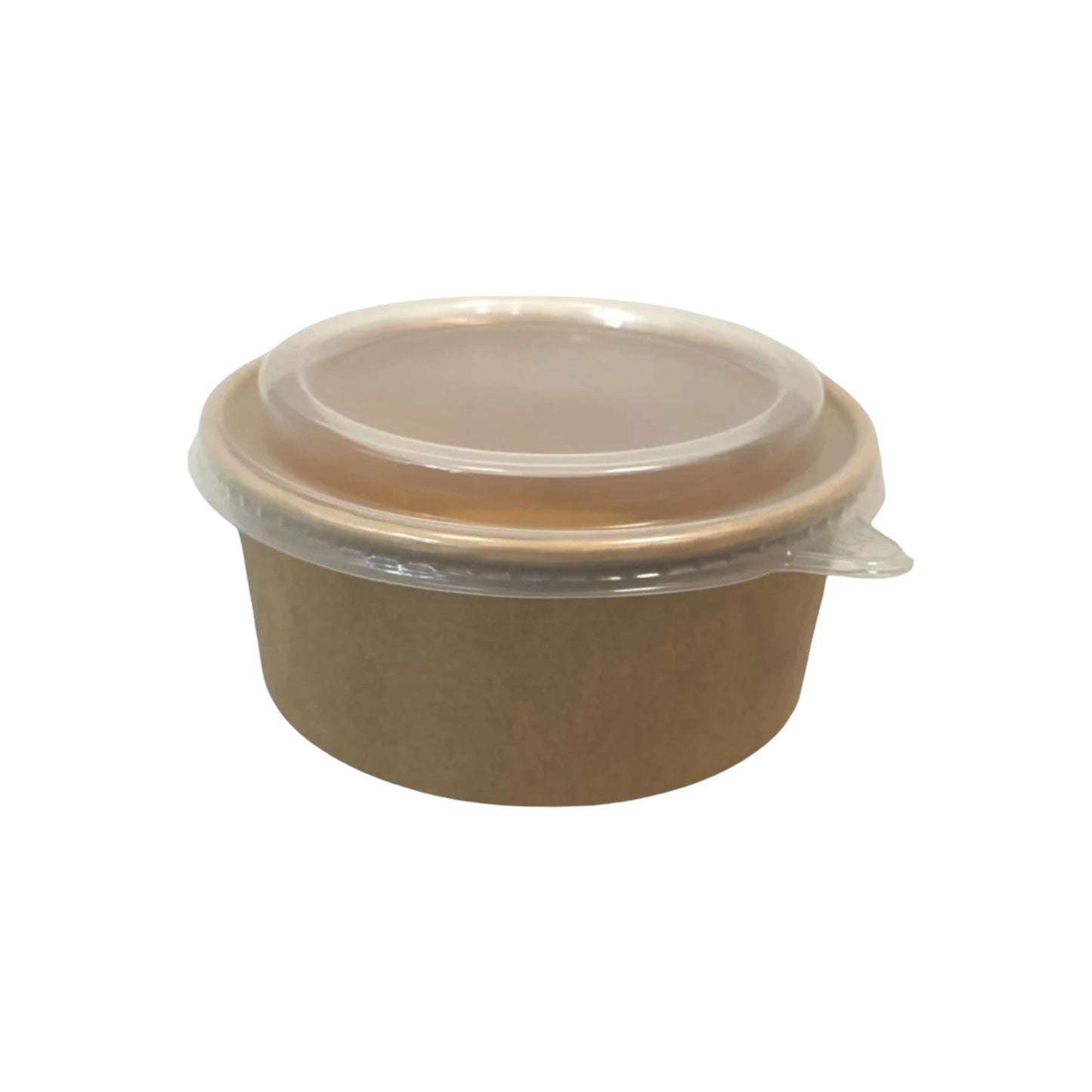 PP Lids for 500/750/1000ml Round Kraft Bowls FreshPack Solutions Ltd