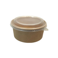 PP Lids for 500/750/1000ml Round Kraft Bowls FreshPack Solutions Ltd