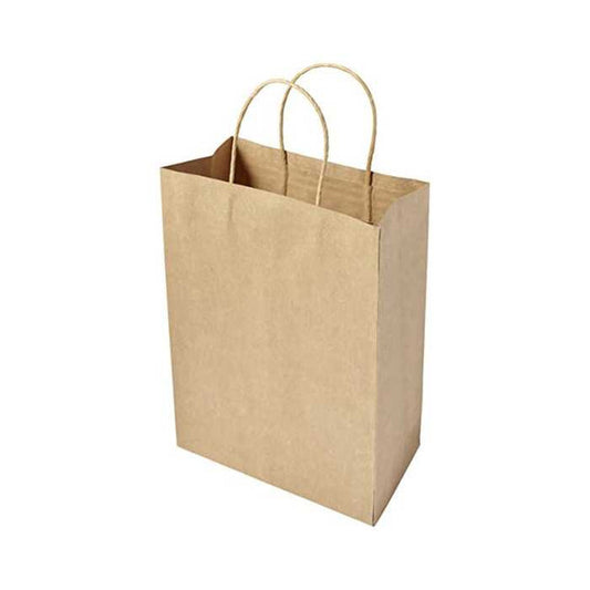 RZ Large HD Kraft Paper Bag Twisted Handle