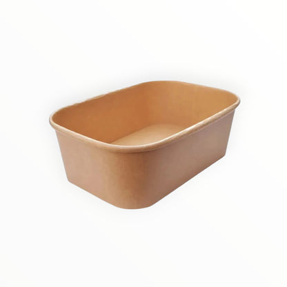 750ml Rectangular Kraft Bowl Base