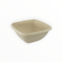 Sabert Small Square Pulp Bowl Base( 2 Sizes) FreshPack Solutions Ltd