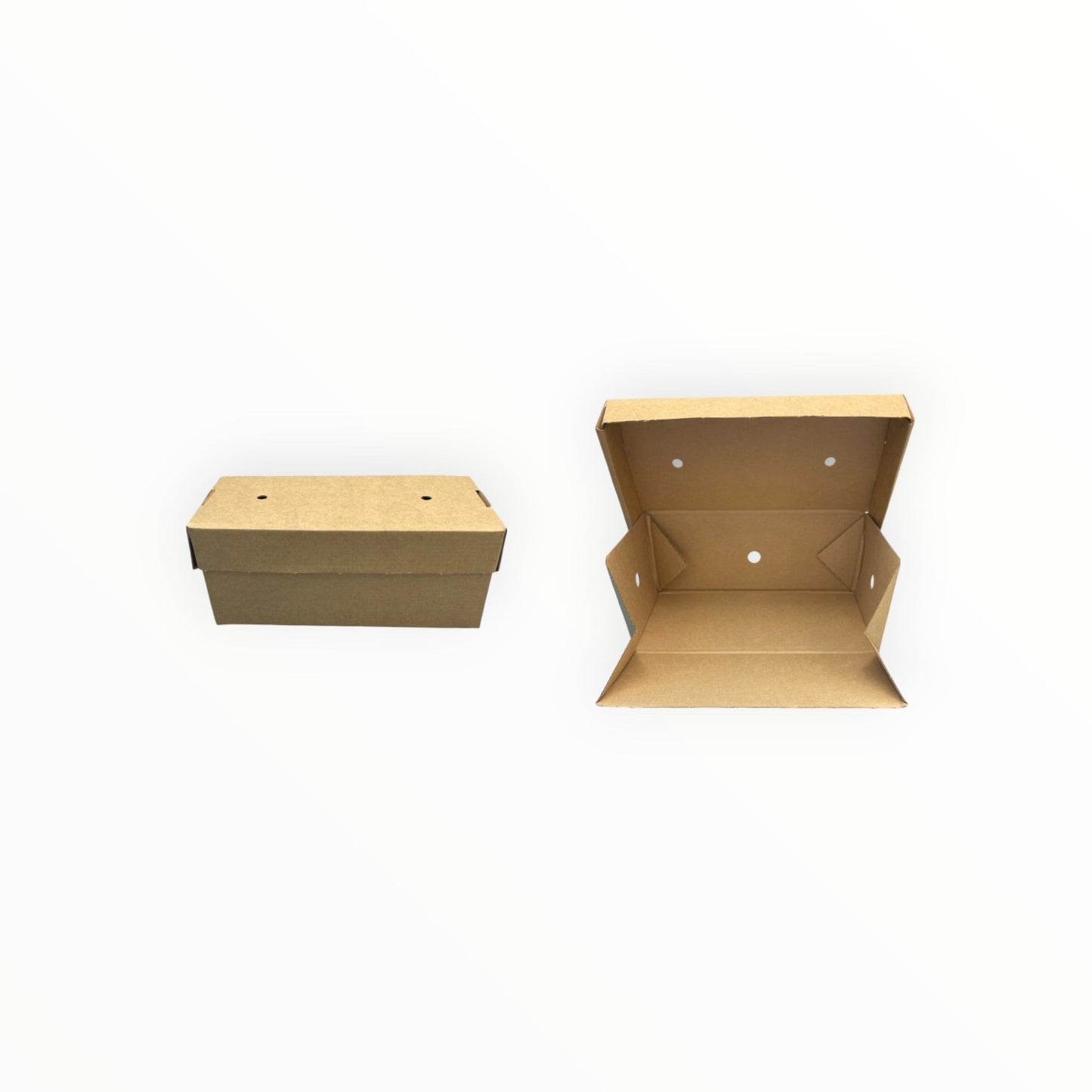 Large Corrugated Gourmet Burger Box