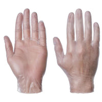 Medium Clear Vinyl P/F Gloves FreshPack Solutions Ltd