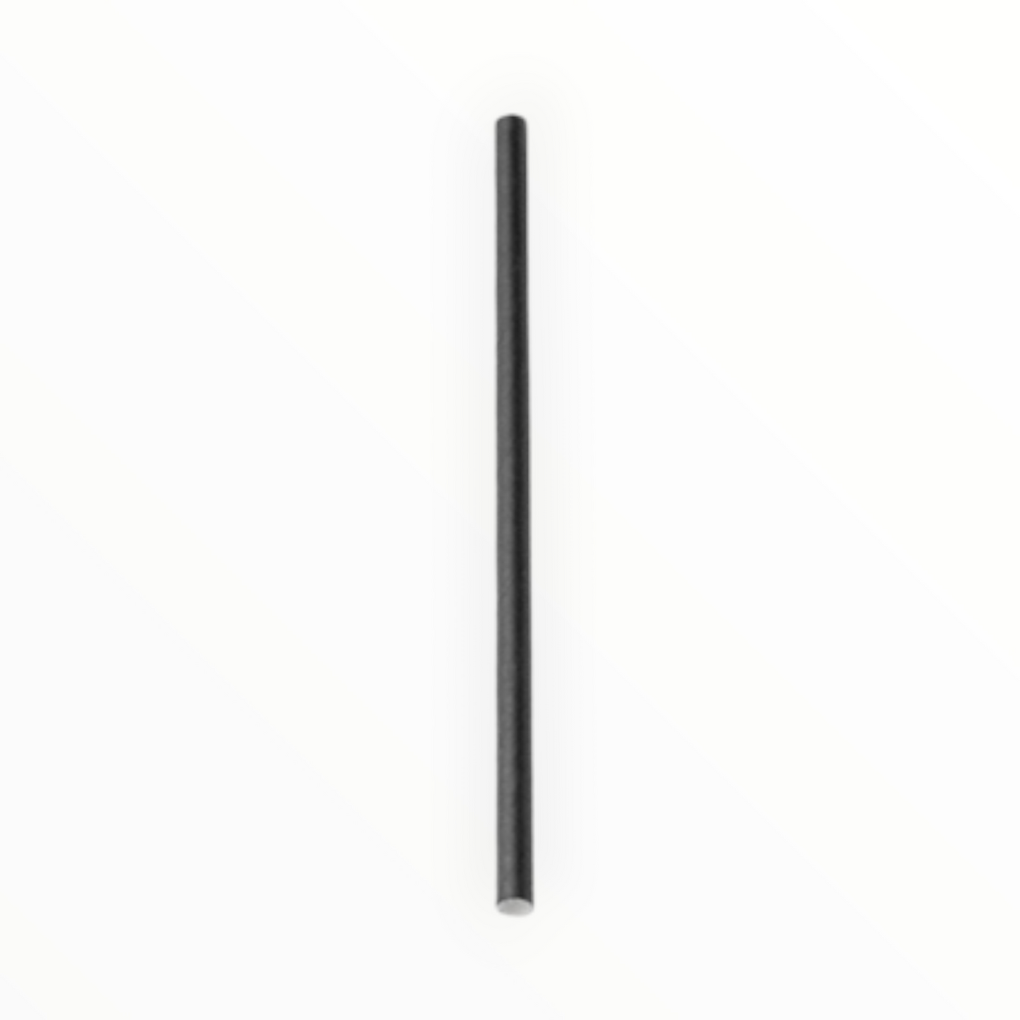 Solid Black Cocktail Straws