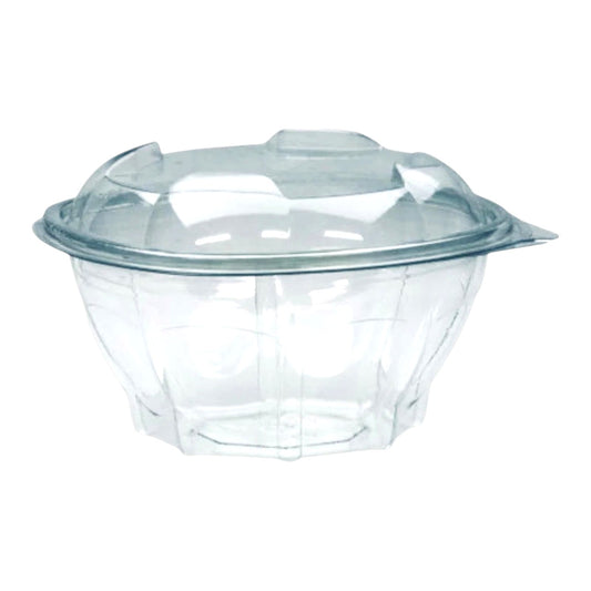 Somoplast 1000cc Hinged Round Salad Bowl