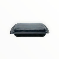 Somoplast Black Microwaveable Container Base (3 Sizes) FreshPack Solutions Ltd