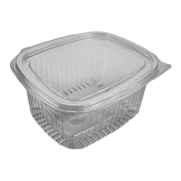 Somoplast [918] 600cc Deep Rectangular Hinged Container