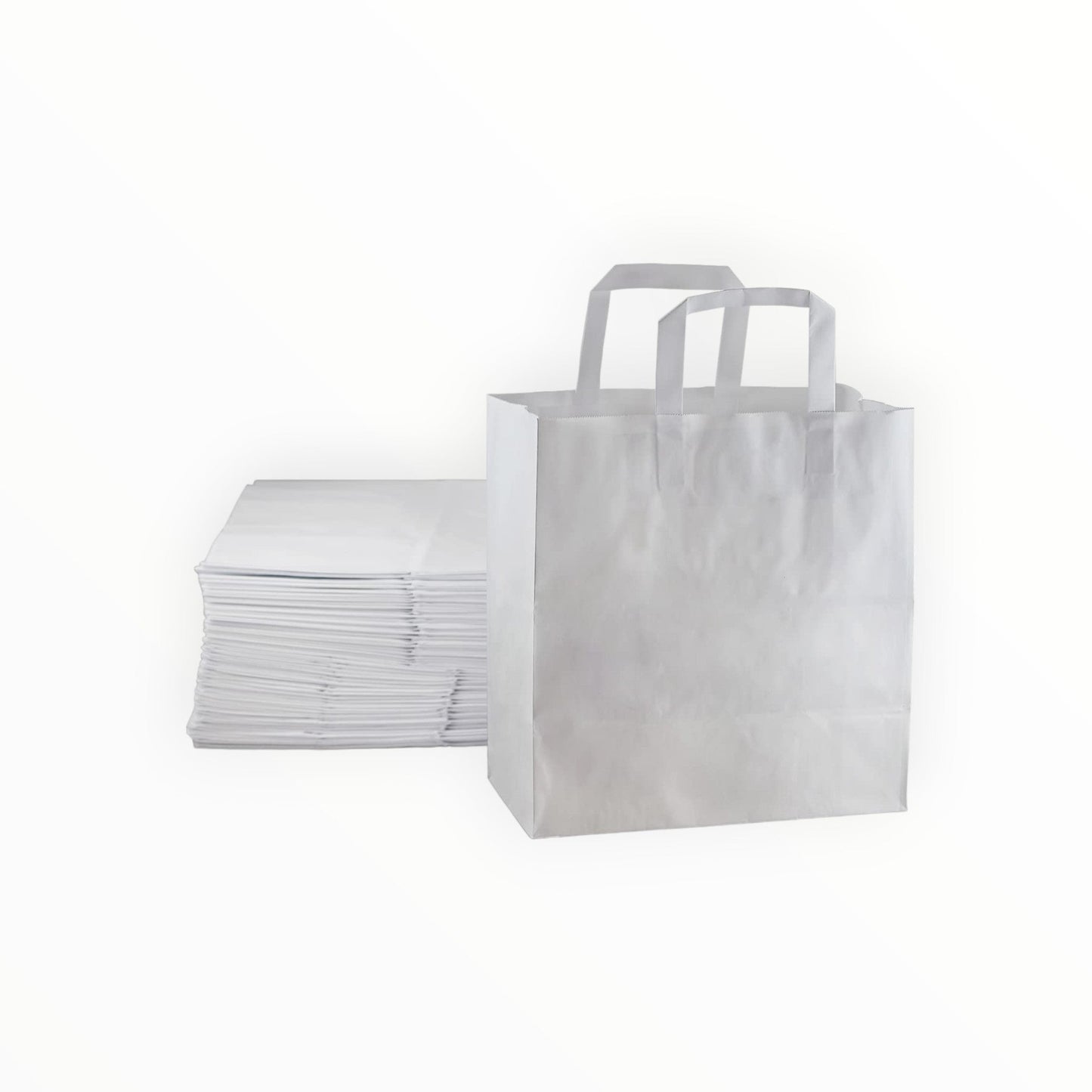 White SOS Paper Carrier Bag( 3 Sizes)