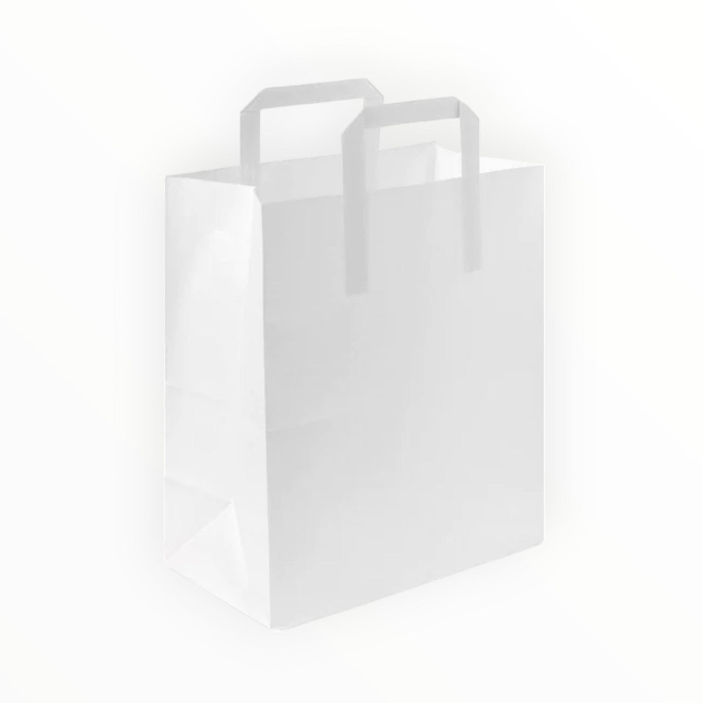 White SOS Paper Carrier Bag( 3 Sizes)
