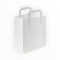 White SOS Paper Carrier Bag( 3 Sizes)
