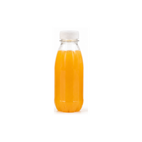 330ml Clear PET Juice Bottles with Caps FreshPack Solutions Ltd