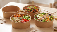 Kraft Round Bowl (4 sizes) FreshPack Solutions Ltd