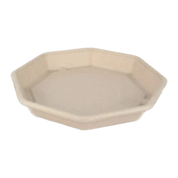 Sabert Octagonal Pulp Plate (Base)