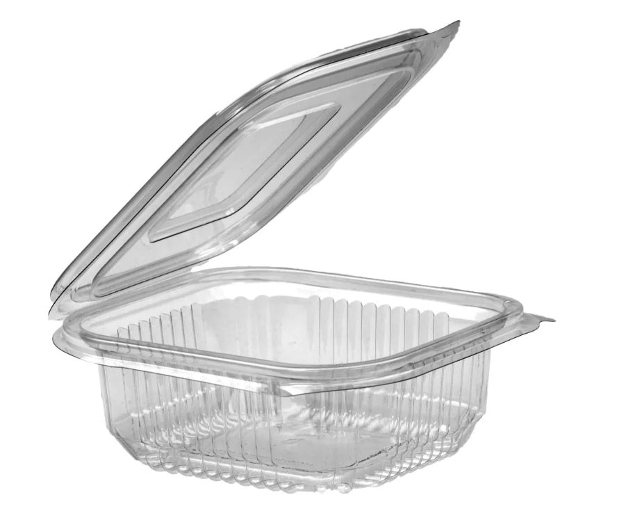 Square Hinged Container( 4 Sizes) FreshPack Solutions Ltd