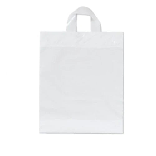 Medium SOS White Plastic Bag FreshPack Solutions Ltd