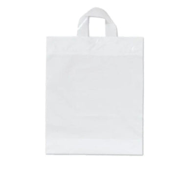 Medium SOS White Plastic Bag FreshPack Solutions Ltd
